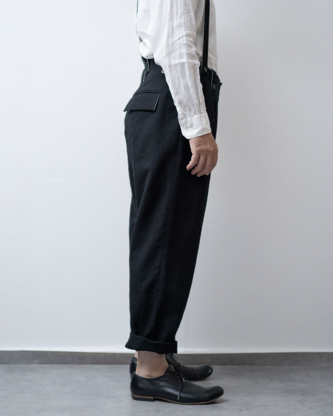 【50%OFF】♠WOOL SUSPENDER PANTS
