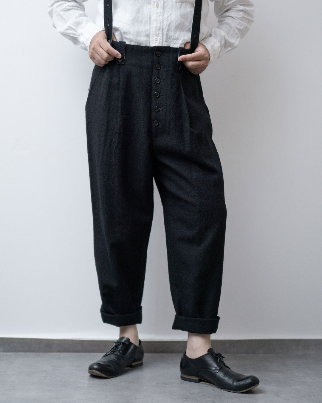 【50%OFF】♠WOOL SUSPENDER PANTS