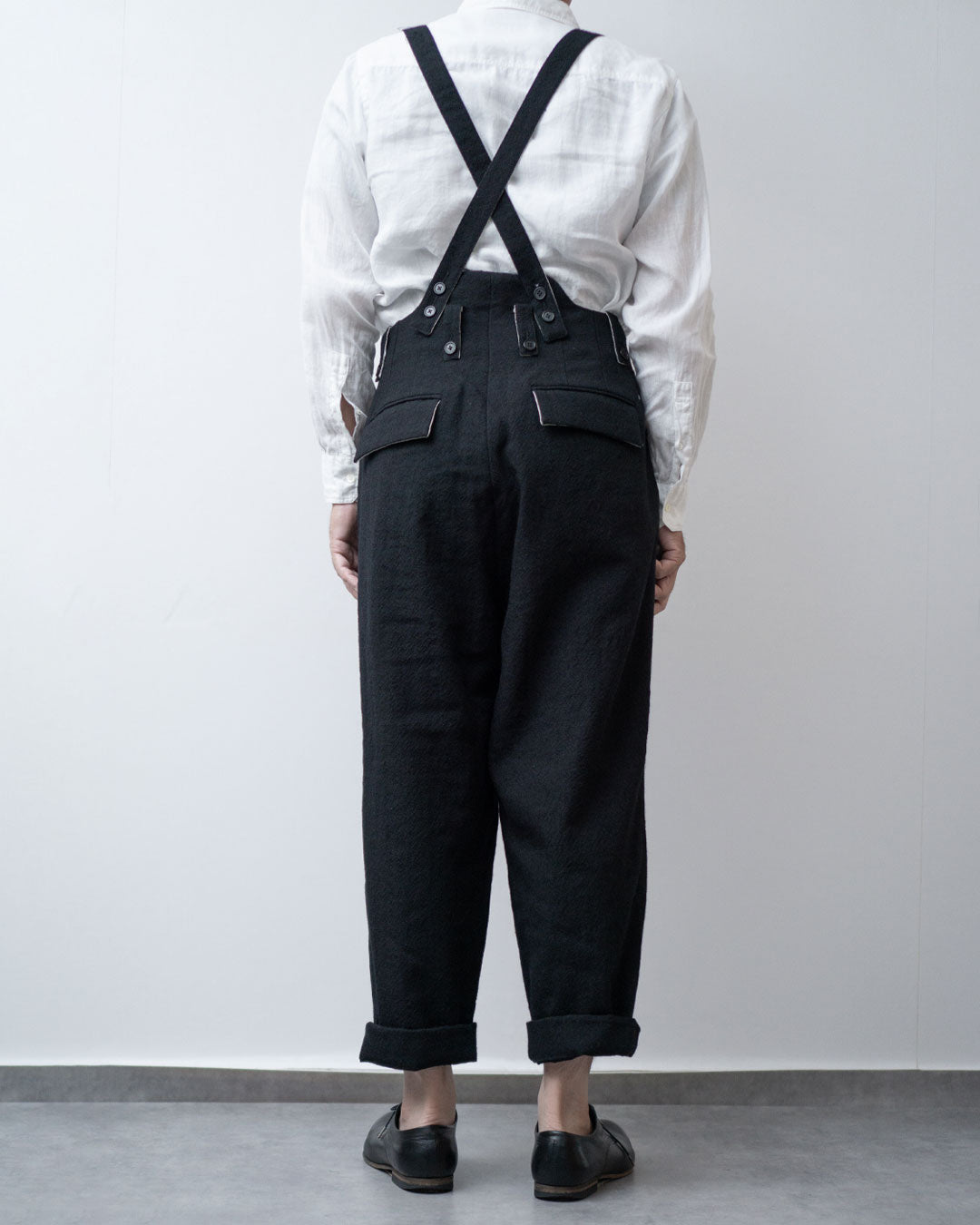 【50%OFF】♠WOOL SUSPENDER PANTS