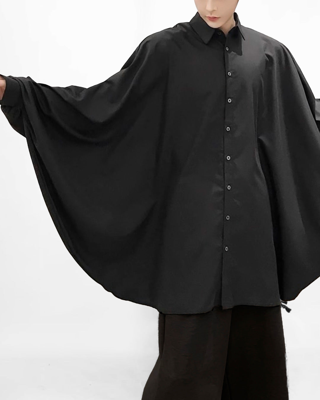 ♠DOLMAN SLEEVE LOOSE FIT SHIRT