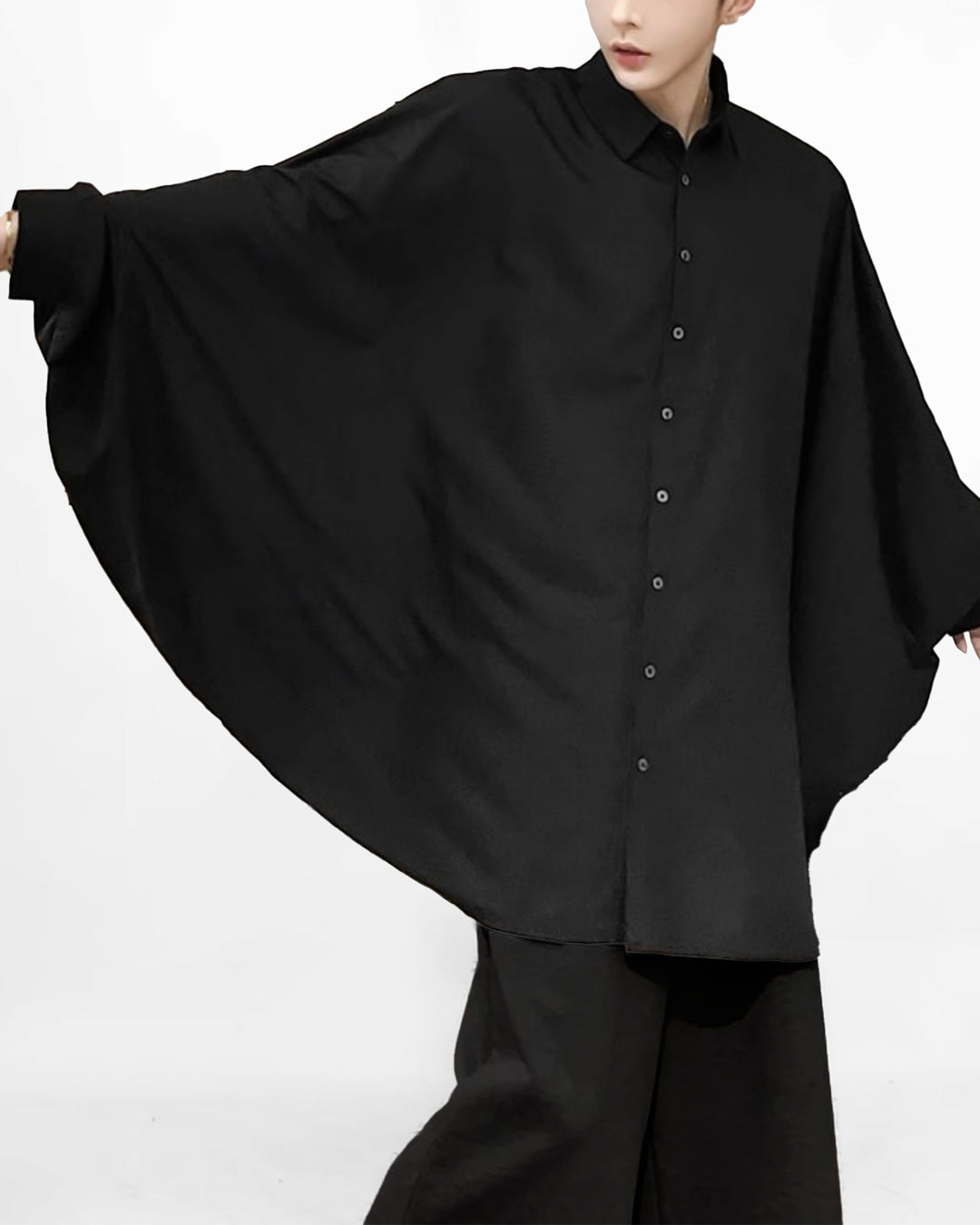♠DOLMAN SLEEVE LOOSE FIT SHIRT