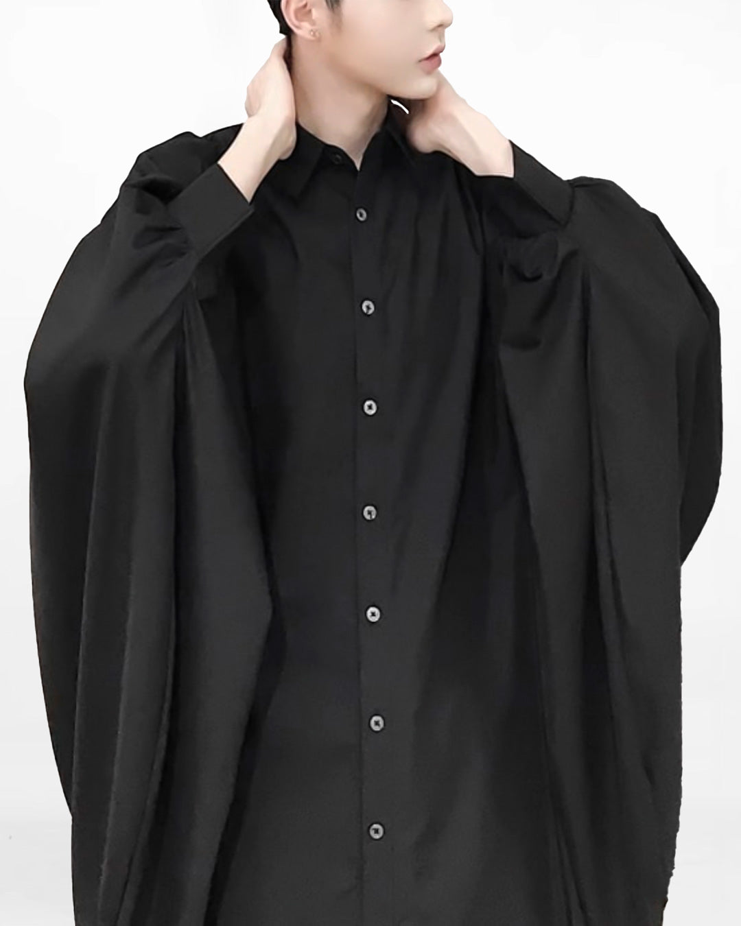 ♠DOLMAN SLEEVE LOOSE FIT SHIRT