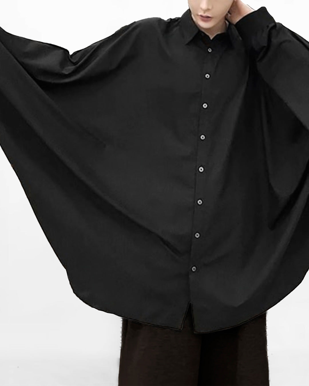 ♠DOLMAN SLEEVE LOOSE FIT SHIRT