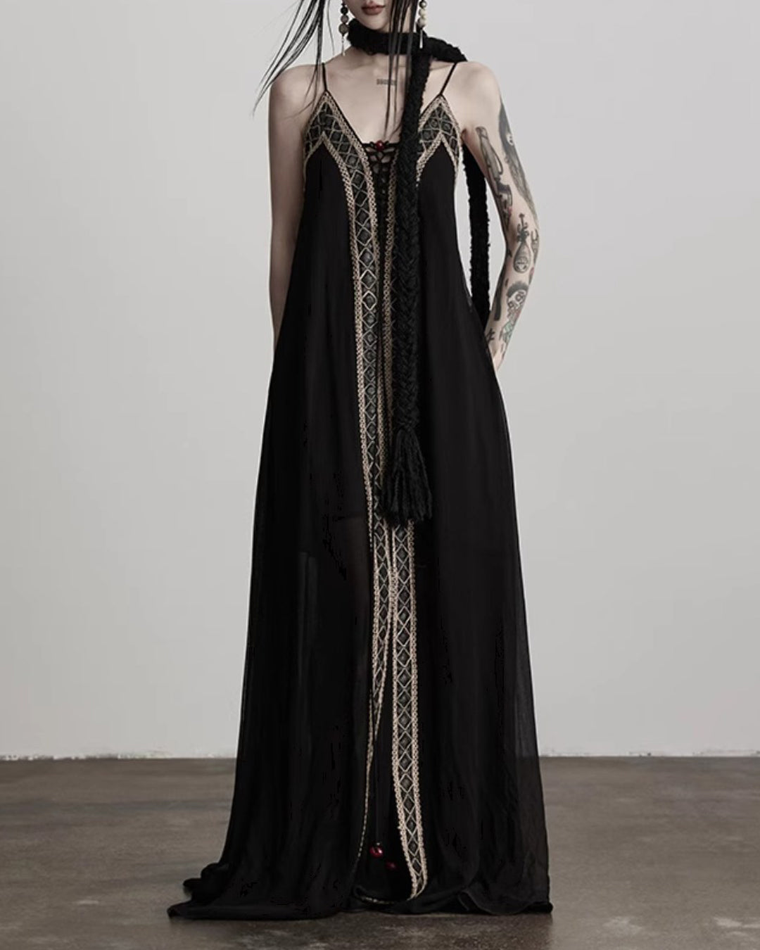 ♠♥HAND-WOVEN TASSEL ROPE BELT