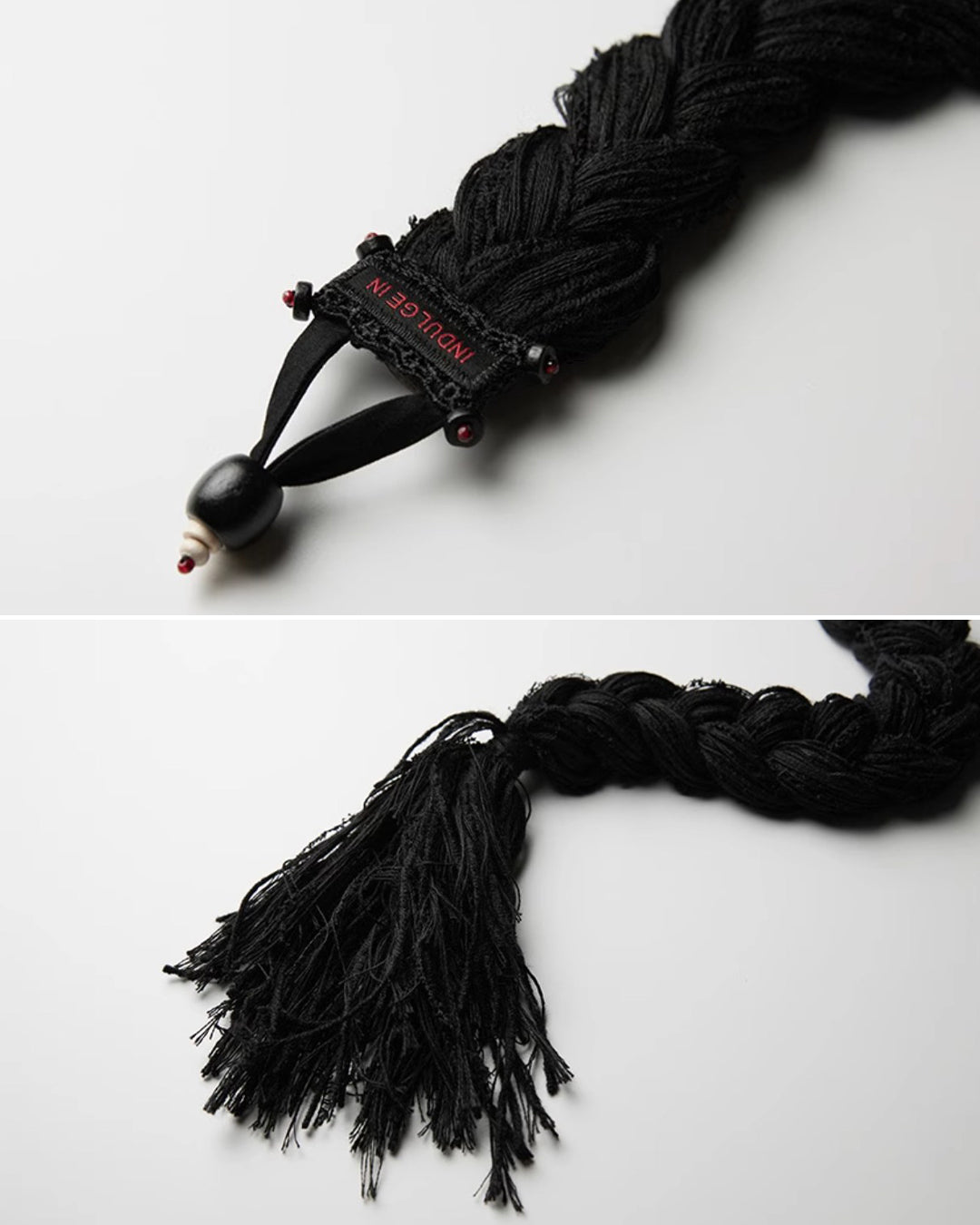 ♠♥HAND-WOVEN TASSEL ROPE BELT