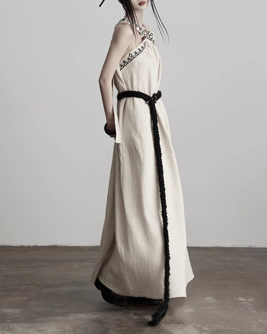 ♠♥HAND-WOVEN TASSEL ROPE BELT