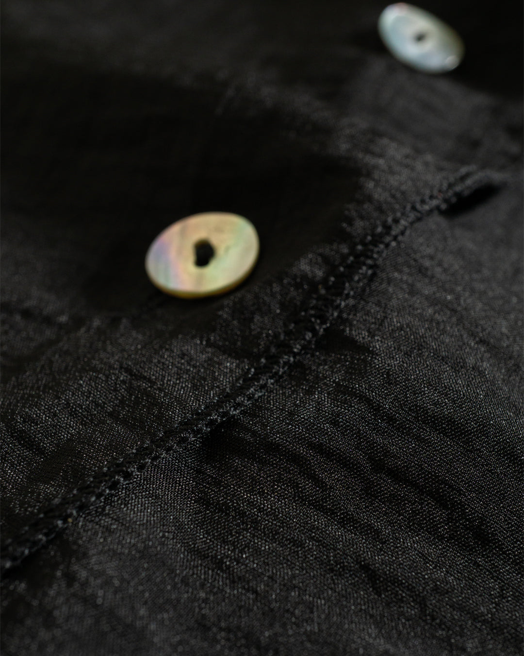 ♥LAYERED PANEL SHIRT with DRAPE SCARF