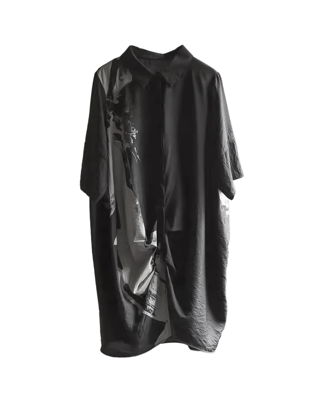 ♥INK-BRUSH HALF SLEEVE LONG SHIRT