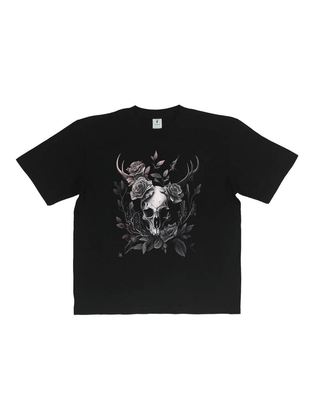 【10%OFF】♠♥SKULL & CROSSBONES BIG T-SHIRT