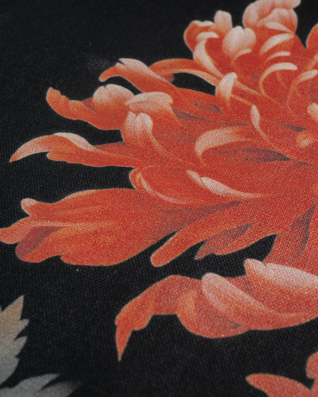 ♠♥RED CHRYSANTHEMUM MARCHE BAG