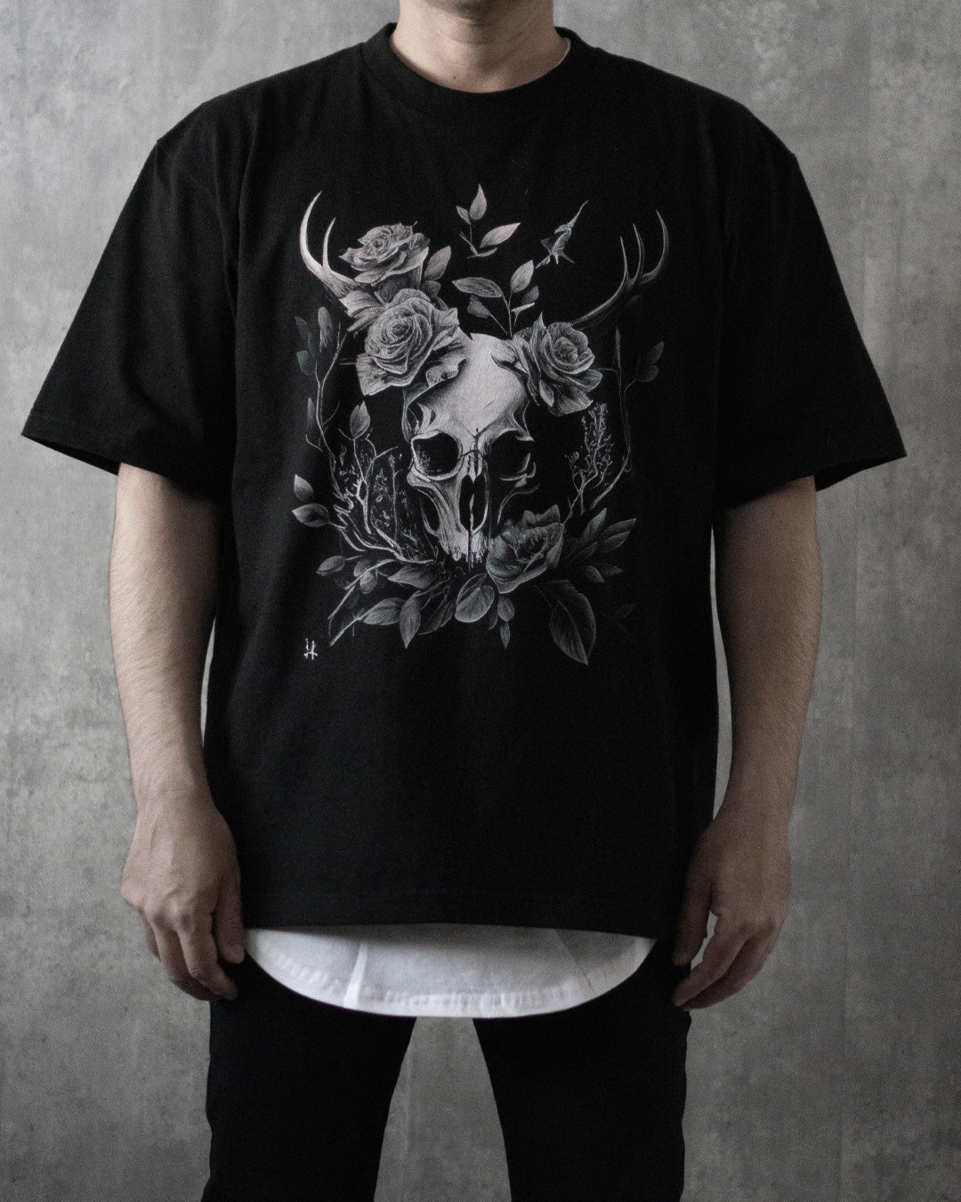 【アウトレット】♠♥SKULL & CROSSBONES BIG T-SHIRT