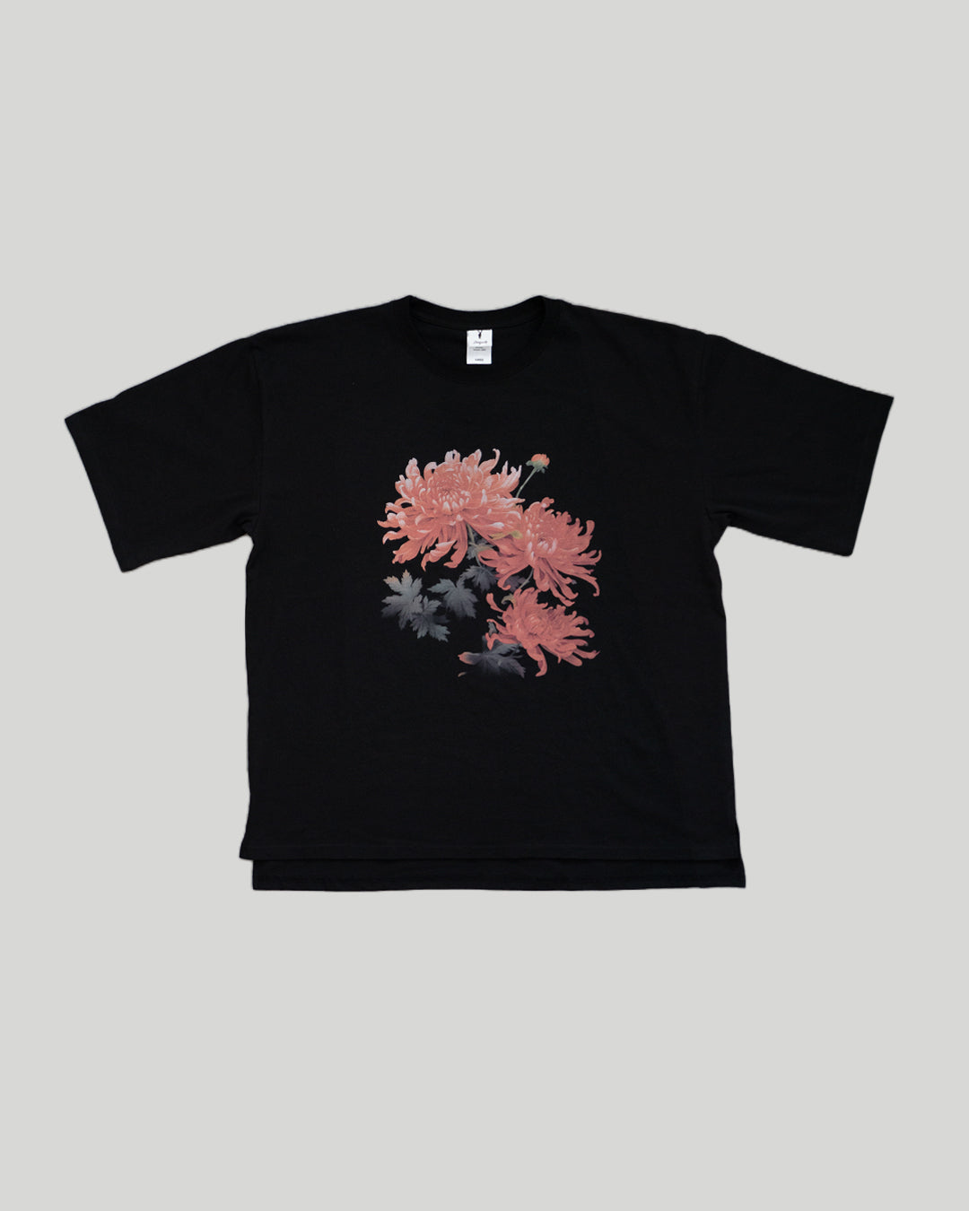 ♠♥RED CHRYSANTHEMUM BIG T-SHIRT