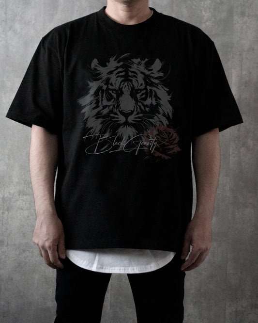 ♠♥TIGER & ROSE  BIG T-SHIRT