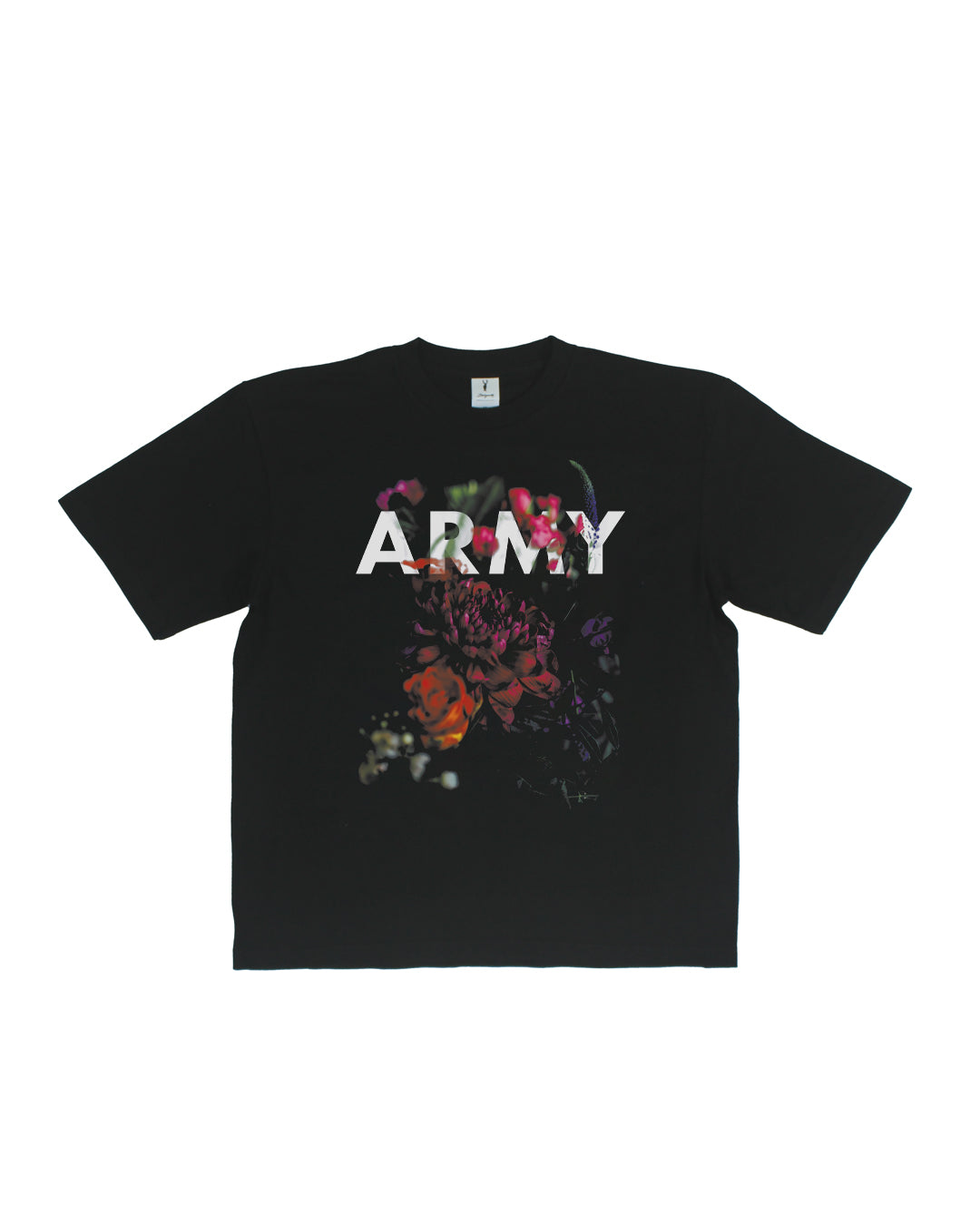 ♠♥ARMY HOMAGE FLORAL BIG T-SHIRT