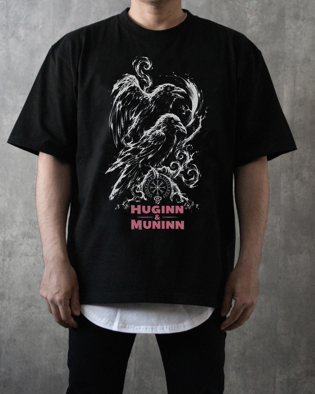 ♠♥HUGINN & MUNINN BIG T-SHIRT