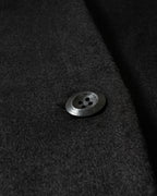 ♠WOOL COLLARLESS COAT