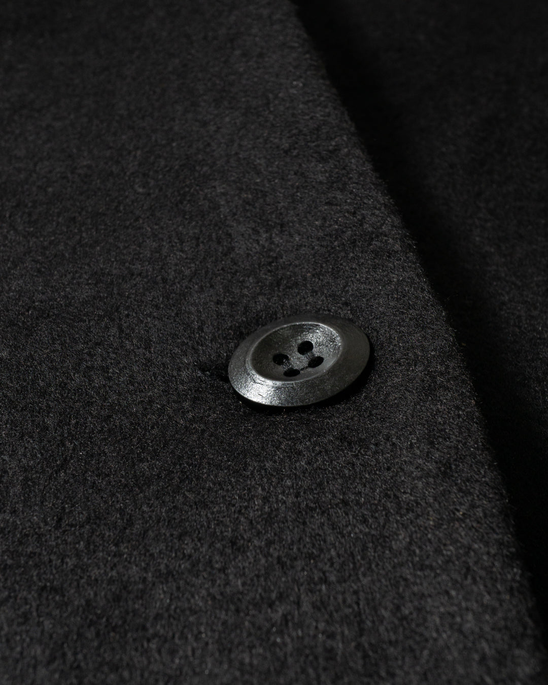 ♠WOOL COLLARLESS COAT