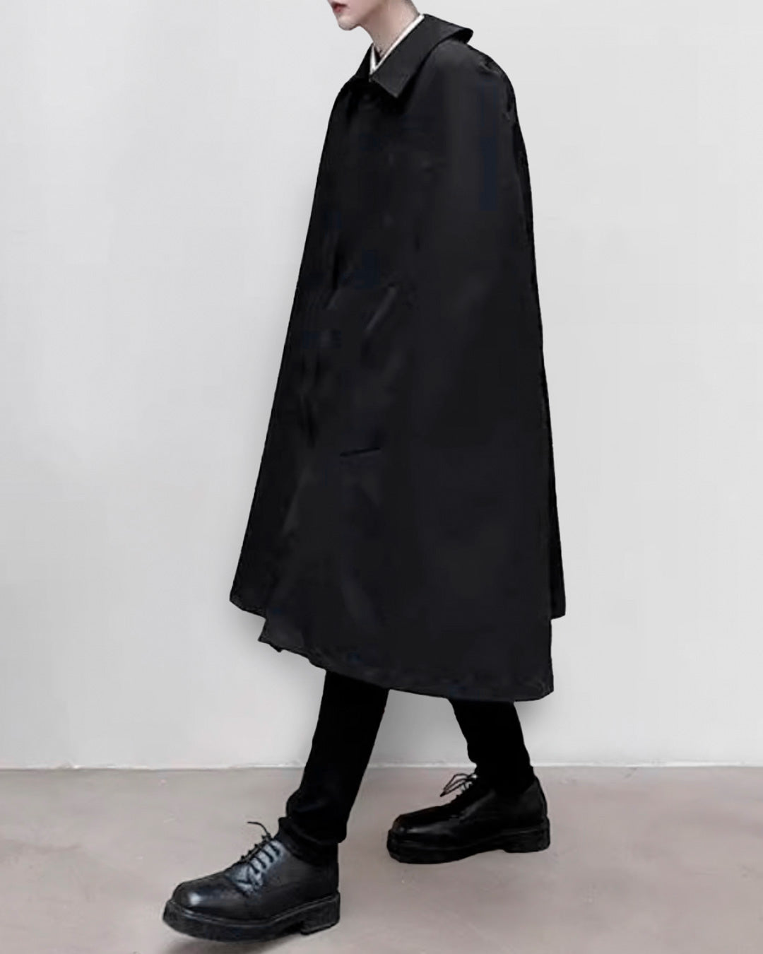 ♠STEN COLLAR CLOAK COAT