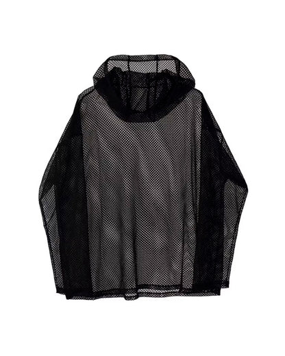 ♠MESH HOODY