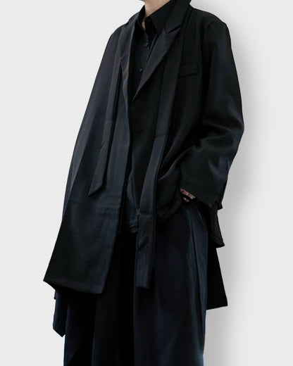 ♠ASYMMETRY CLOAK JACKET