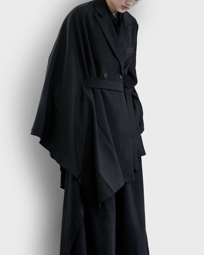 ♠ASYMMETRY CLOAK JACKET