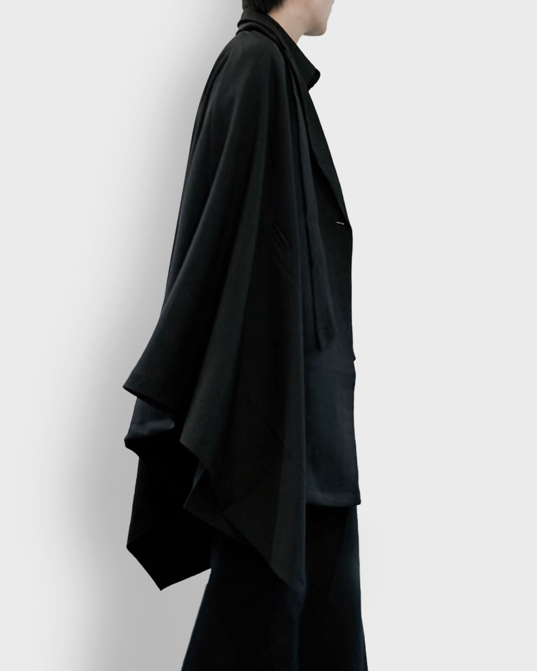 ♠ASYMMETRY CLOAK JACKET