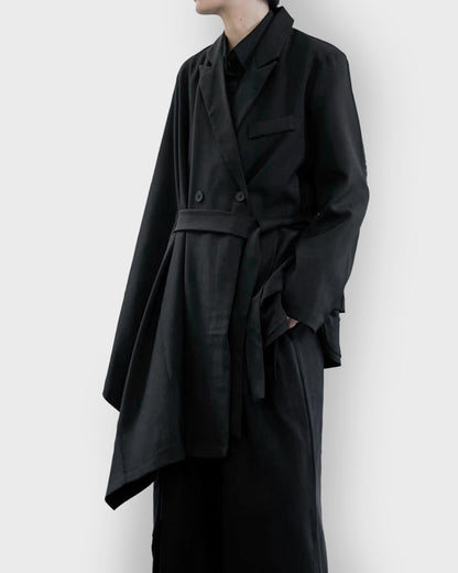 ♠ASYMMETRY CLOAK JACKET