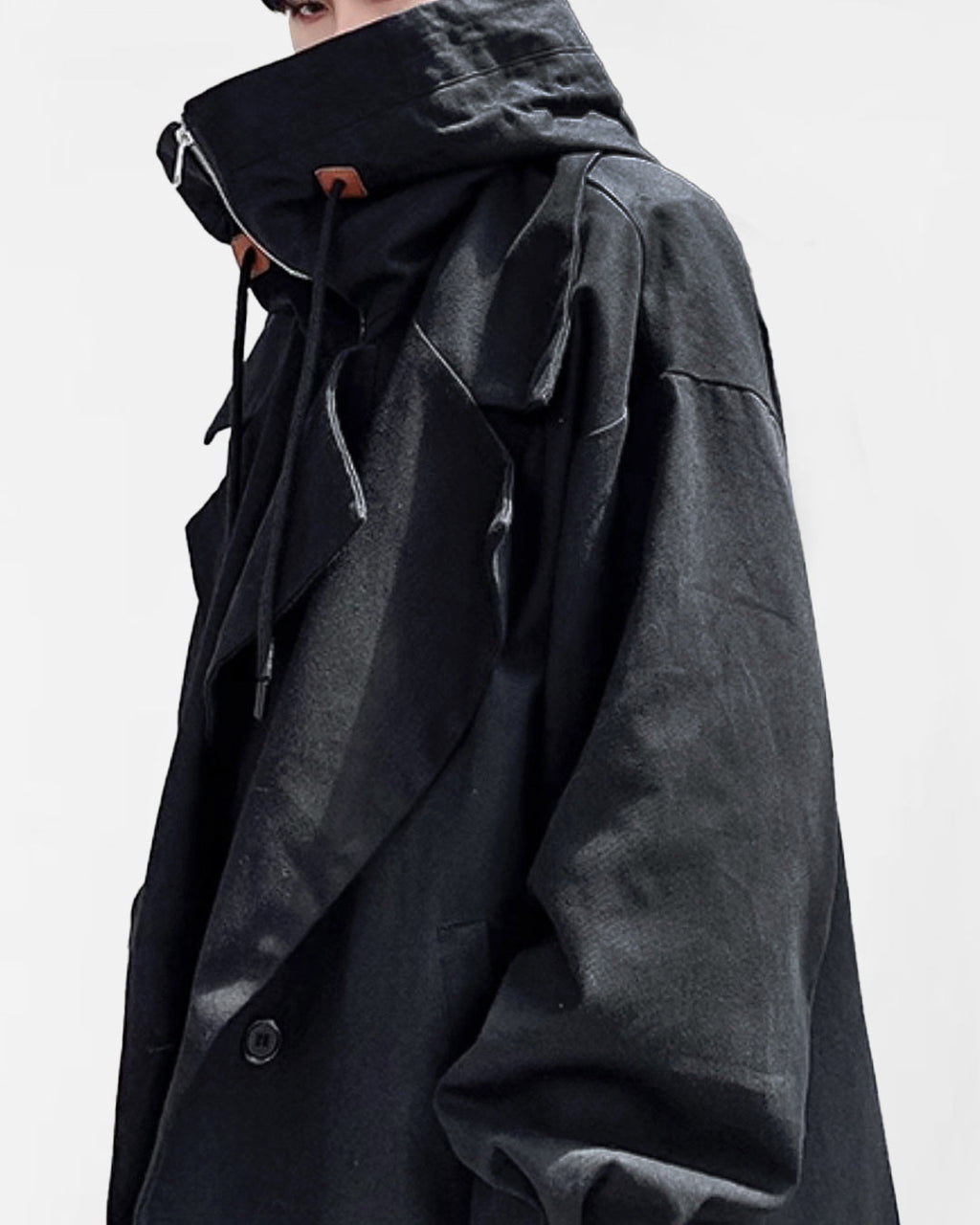 ♠BIG GRAPPEL HOODED JACKET