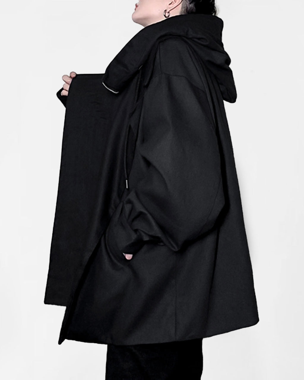♠BIG GRAPPEL HOODED JACKET