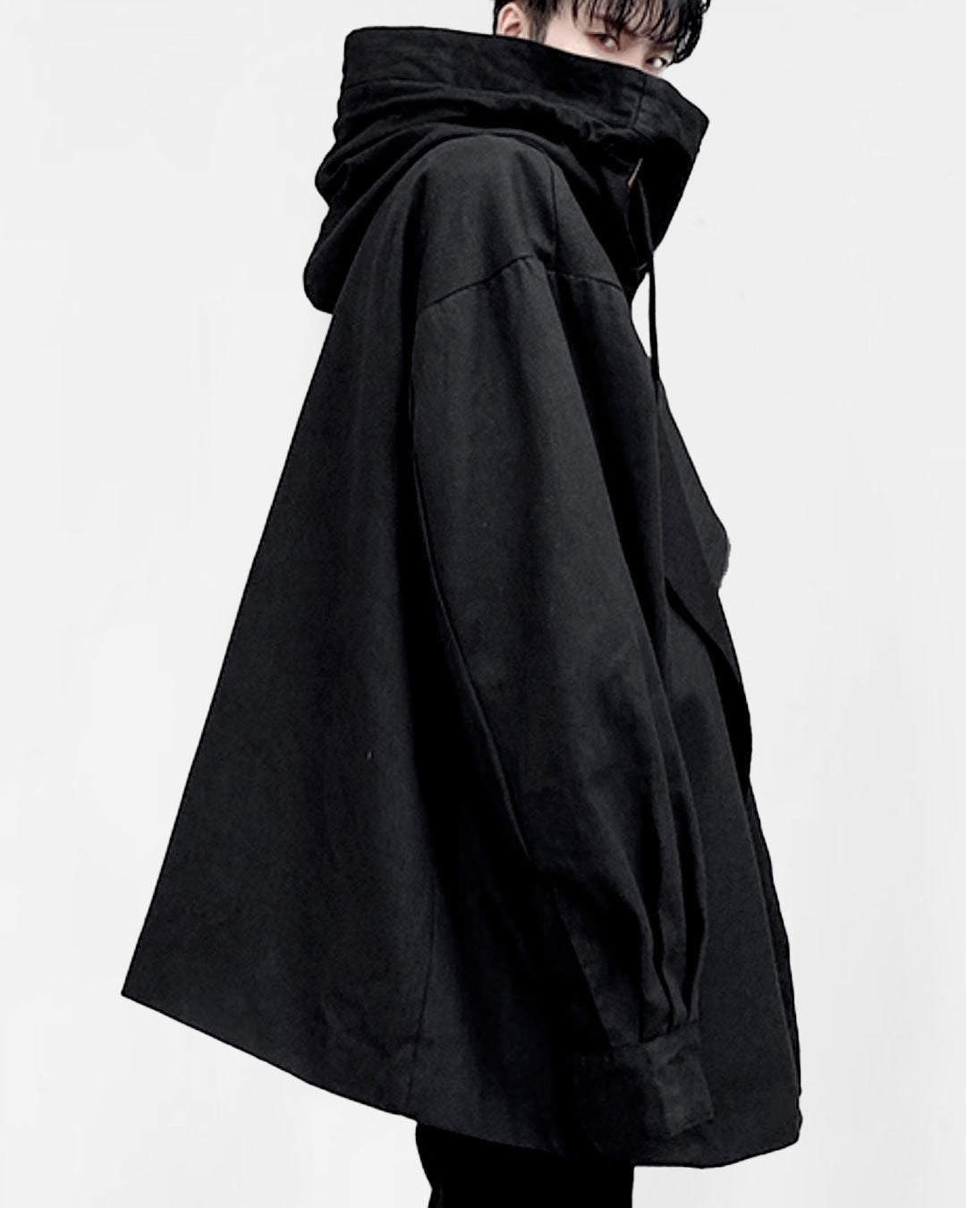 ♠BIG GRAPPEL HOODED JACKET