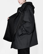 ♠BIG GRAPPEL HOODED JACKET