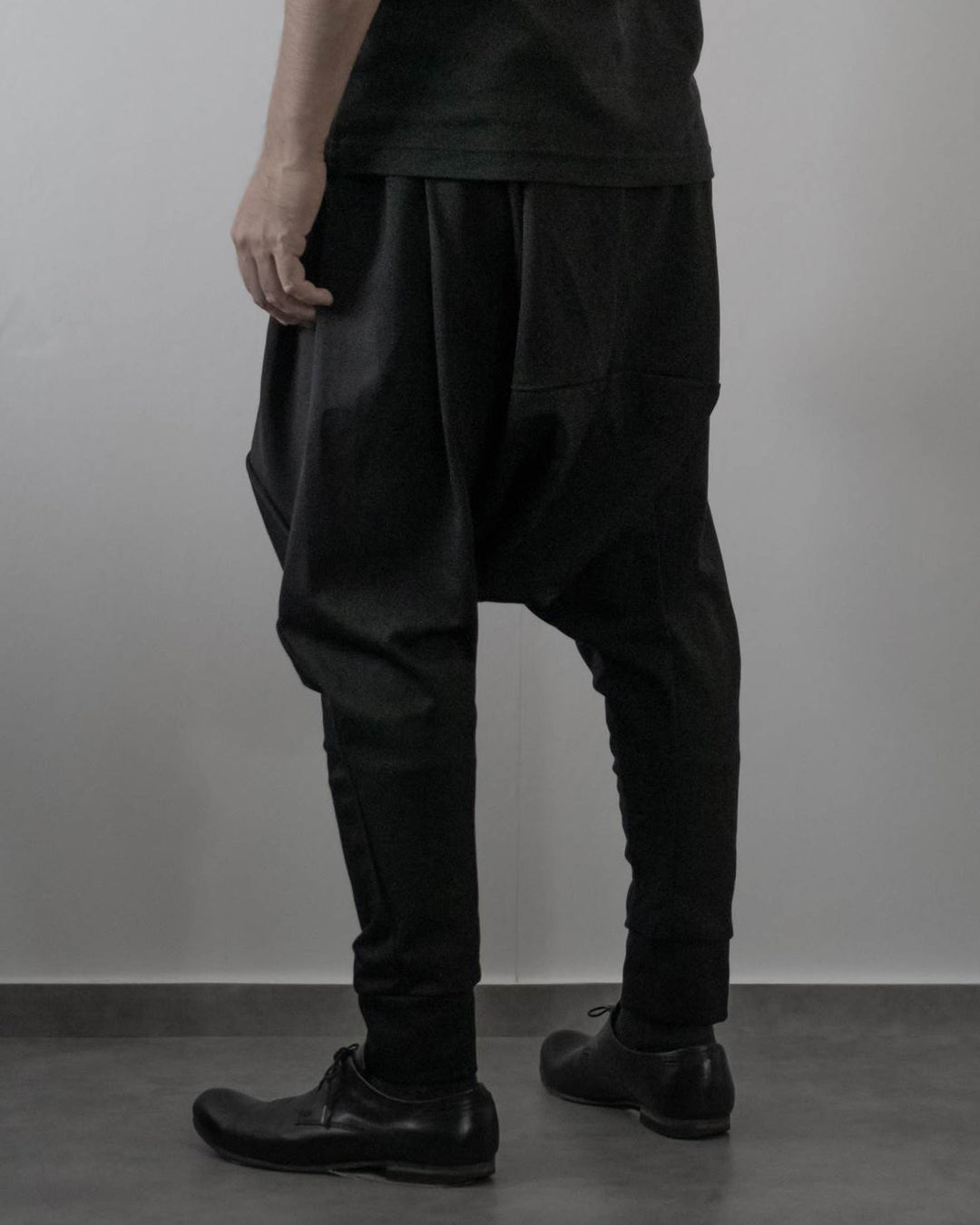 ♤STRETCH SAROUEL PANTS – Black Gravity