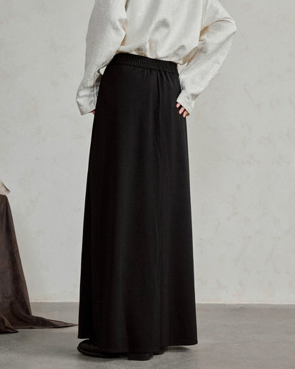 ♠MULTI PANEL LAYERED WIDE PANTS