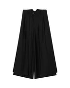 ♠DOUBLE LAYERED  WIDE PANTS