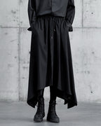 ♠IRREGULAR HEM SKIRT-LIKE PANTS