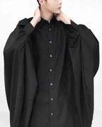 ♠DOLMAN SLEEVE LOOSE FIT SHIRT
