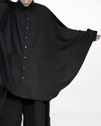♠DOLMAN SLEEVE LOOSE FIT SHIRT