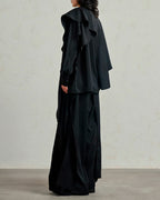 ♠ASYMMETRY SHAWL SHIRT