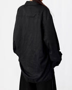 【10%OFF】♠SIDE CODE LOOSE SHIRT