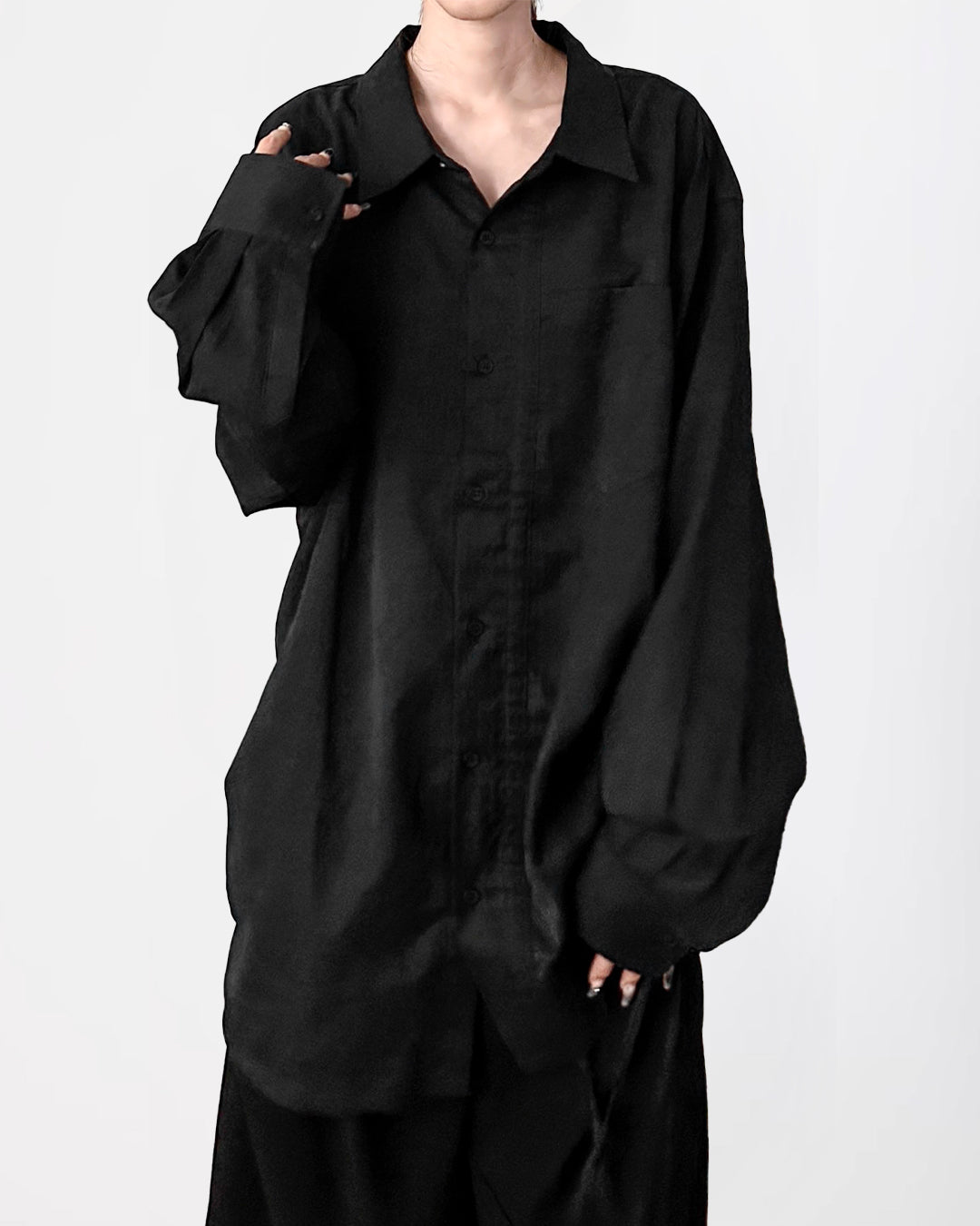 ♠SIDE CODE LOOSE SHIRT