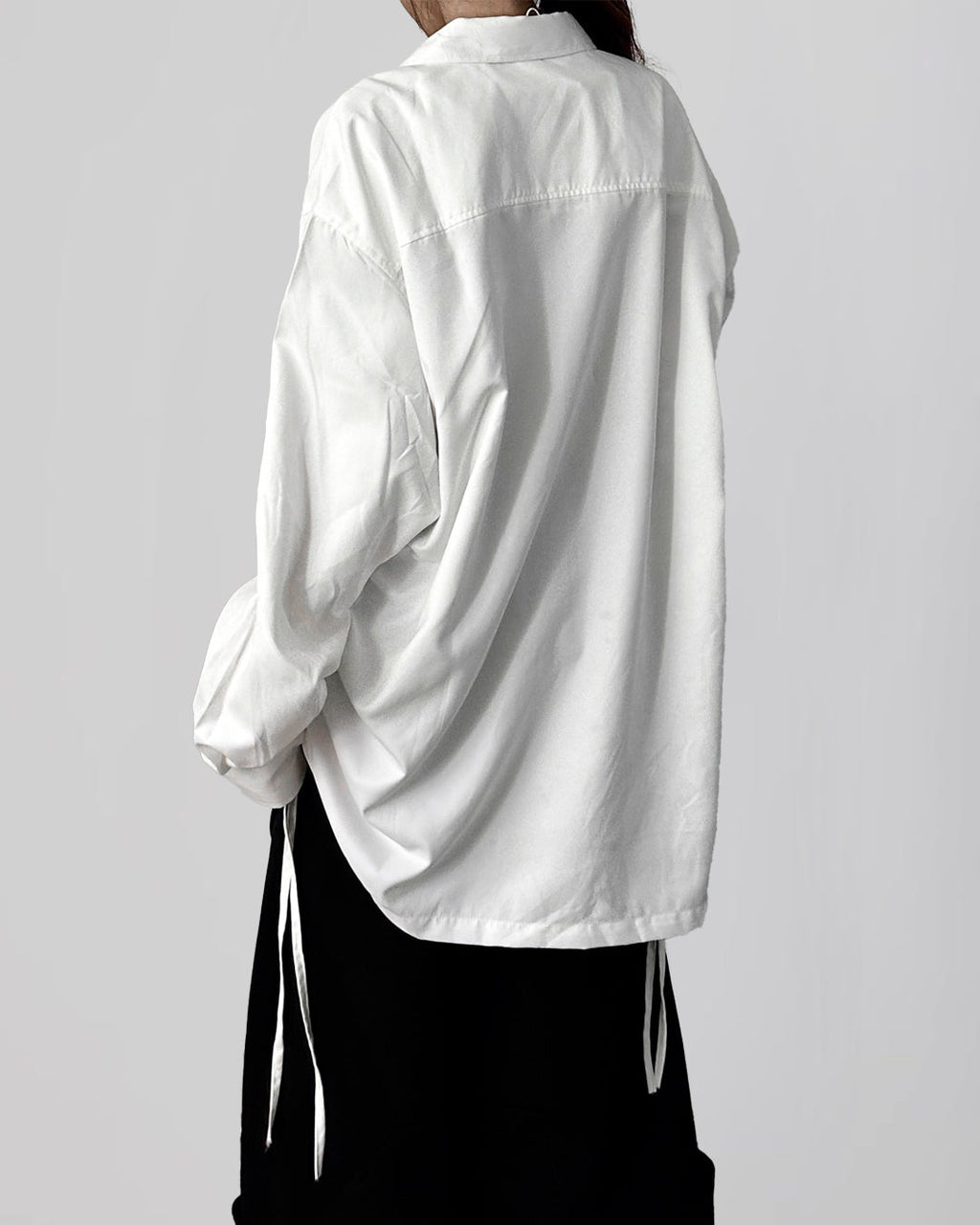 【10%OFF】♠SIDE CODE LOOSE SHIRT