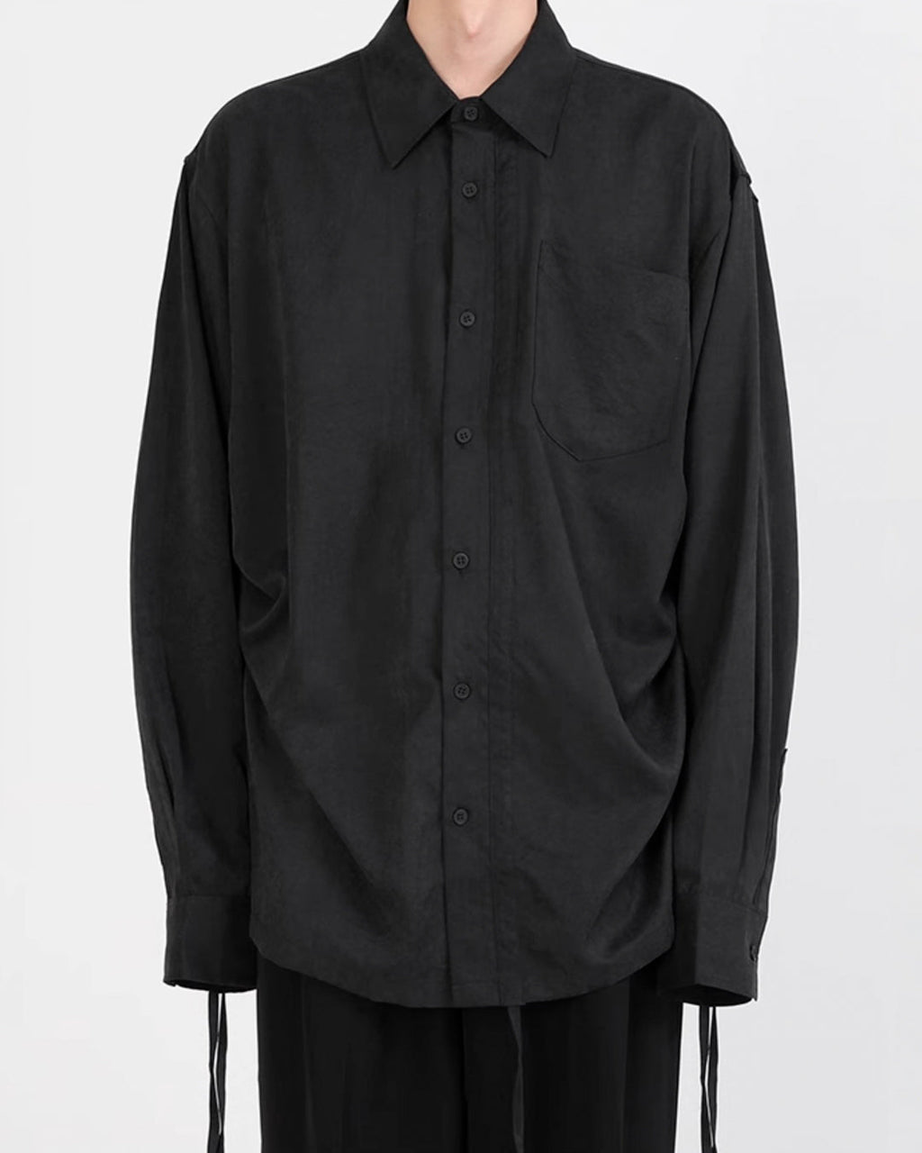 【10%OFF】♠SIDE CODE LOOSE SHIRT