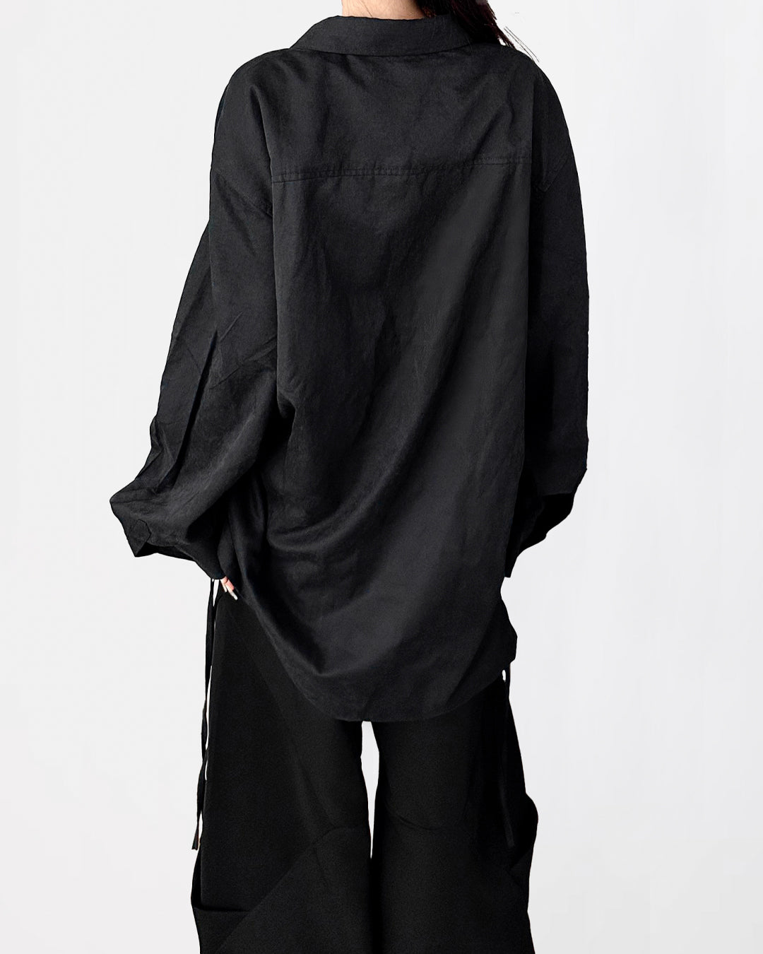 【10%OFF】♠SIDE CODE LOOSE SHIRT
