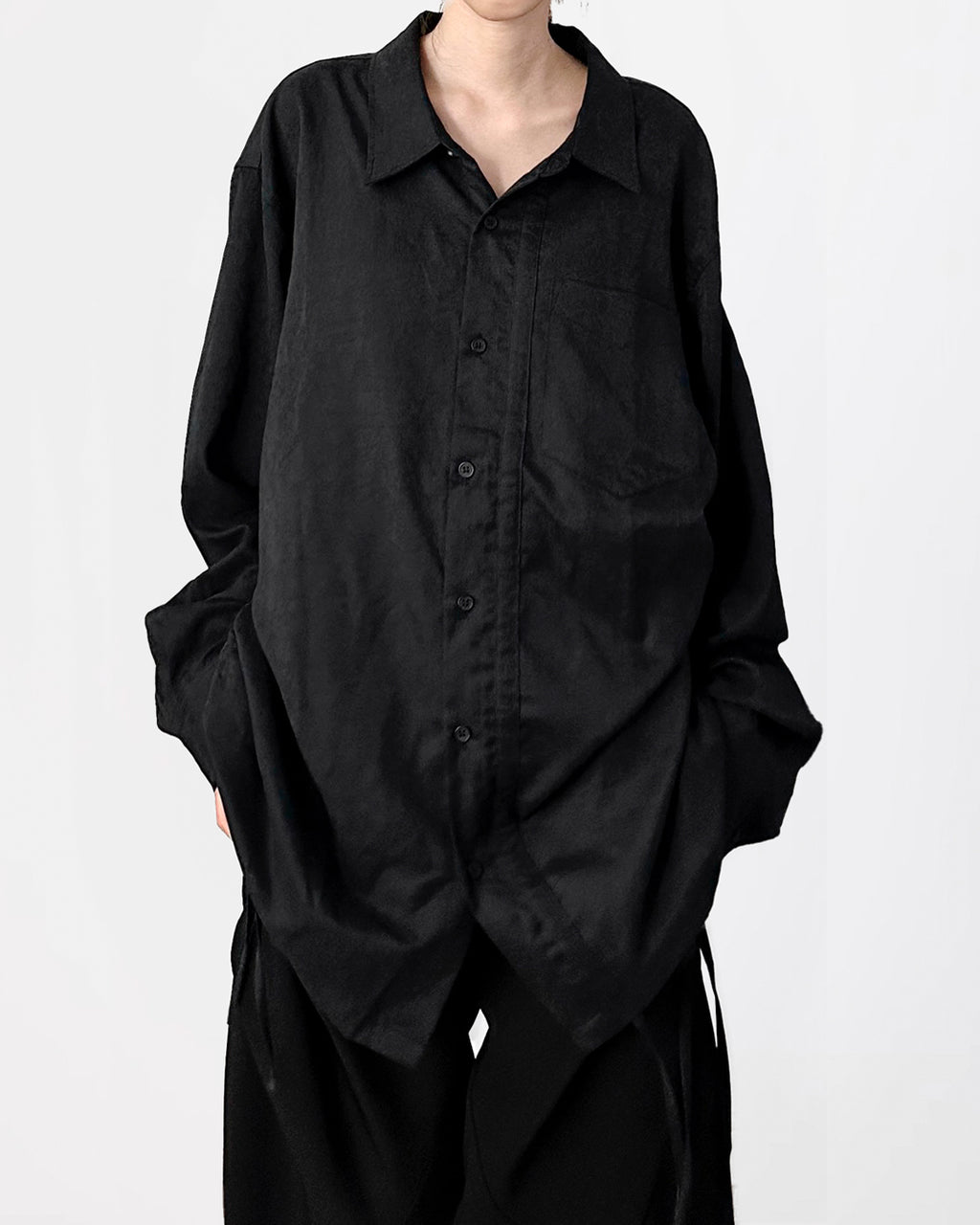 ♠SIDE CODE LOOSE SHIRT