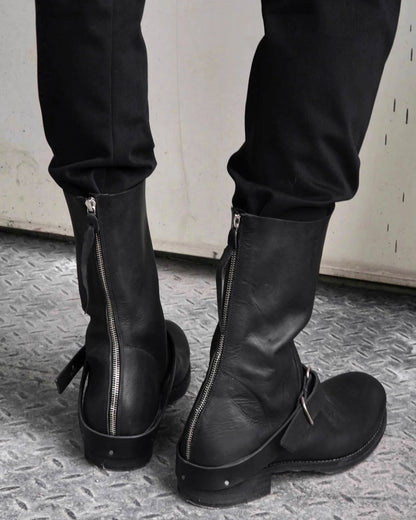 ♠ZIPPER ENGINEER BOOTS