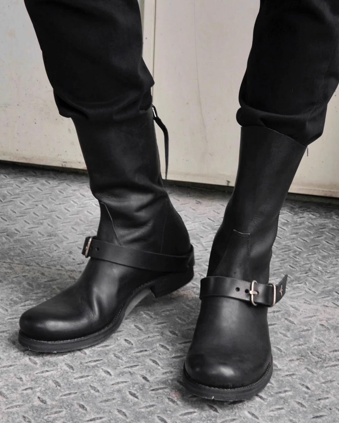 ♠ZIPPER ENGINEER BOOTS