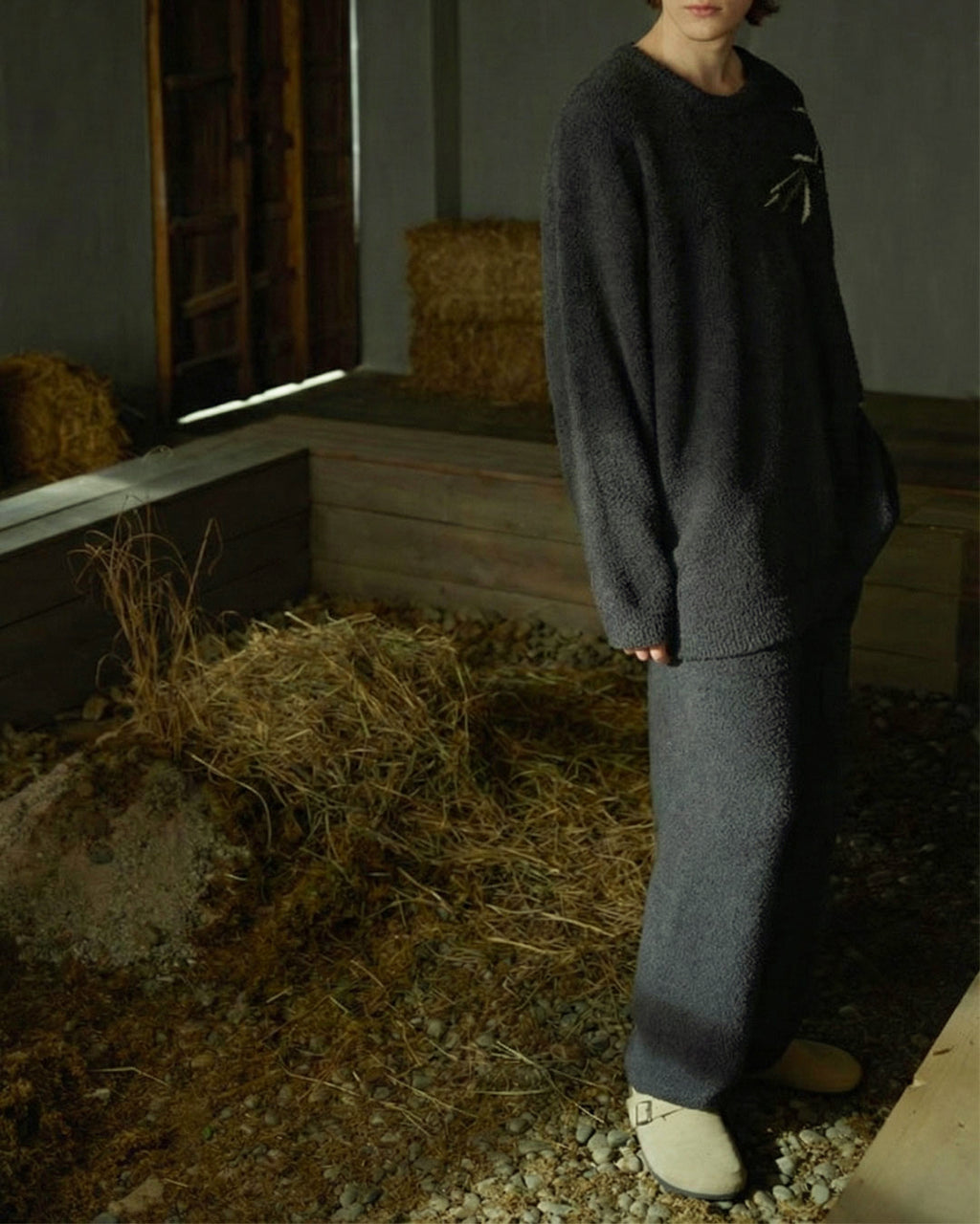 ♠EMBROIDERED SOFT FLEECE SETUP