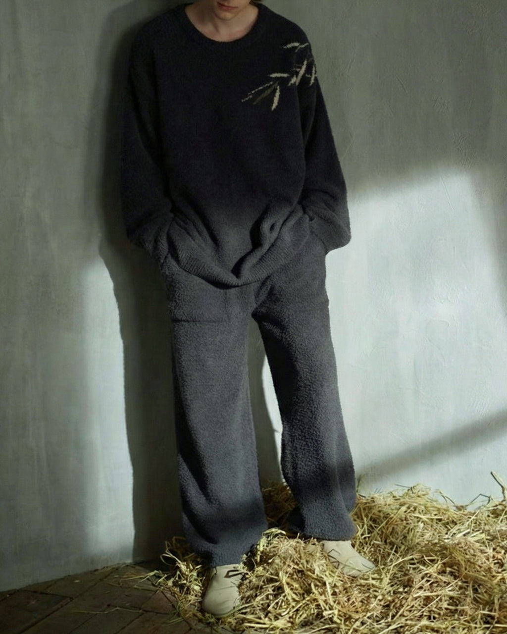 ♠EMBROIDERED SOFT FLEECE SETUP