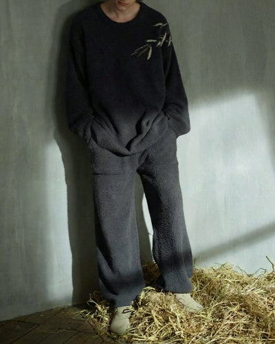 ♠EMBROIDERED SOFT FLEECE SETUP