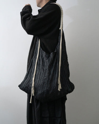 ♠♥ROPE TWIST WRINKLE TOTE